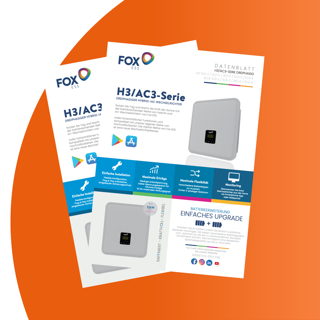 Datenblatt FOX Wechselrichter H3-5.0-E